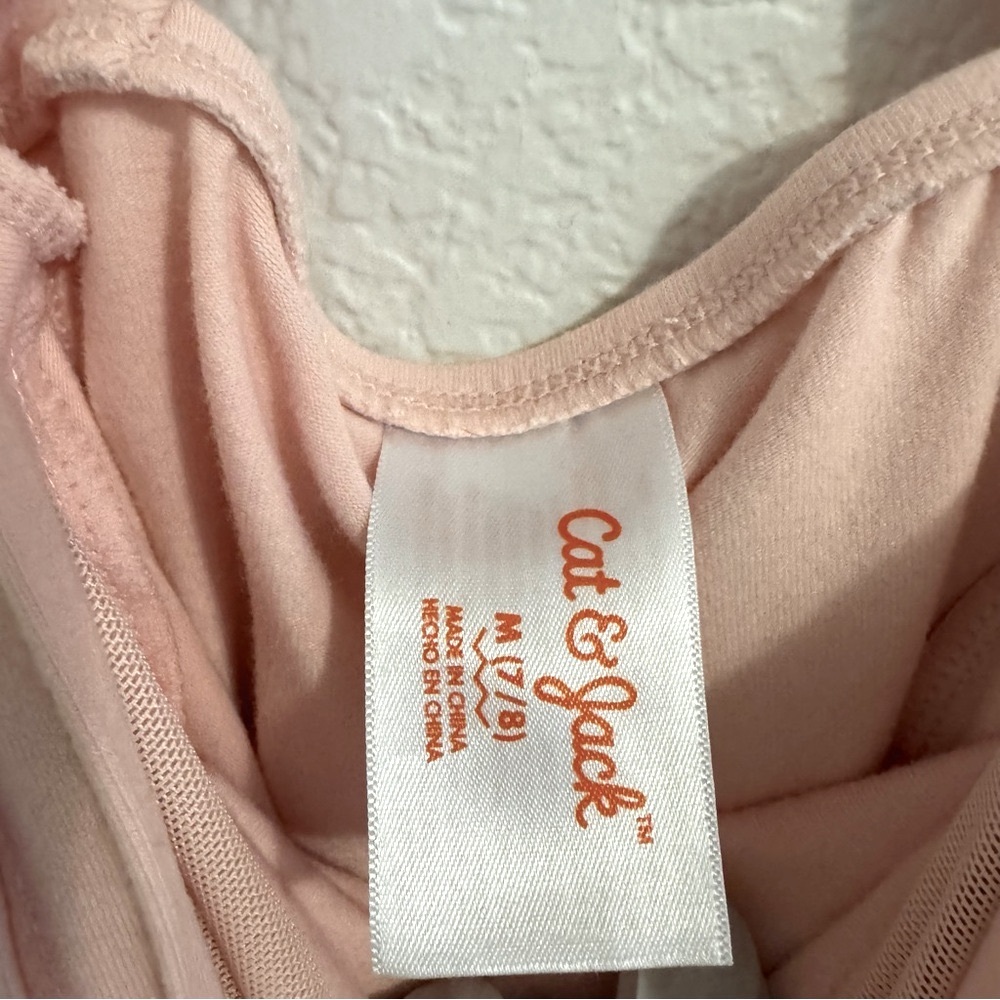 Bundle, Cat & Jack Light Pink Dance/Ballet Leotards and Skirt. Size 6/6X and 7/8 - Picture 12 of 17